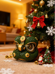 LionSculpture Green 02