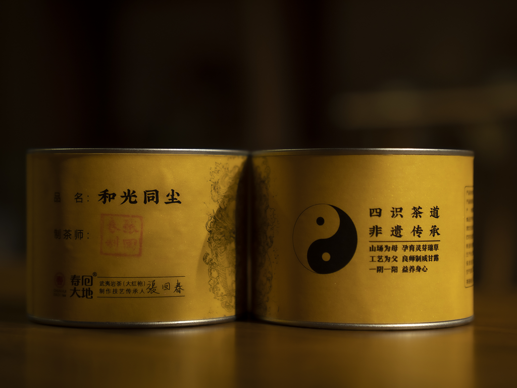 和光同尘（肉桂）Harmony with Light & Dust: Rou Gui (Cinnamon Wuyi Rock Tea)