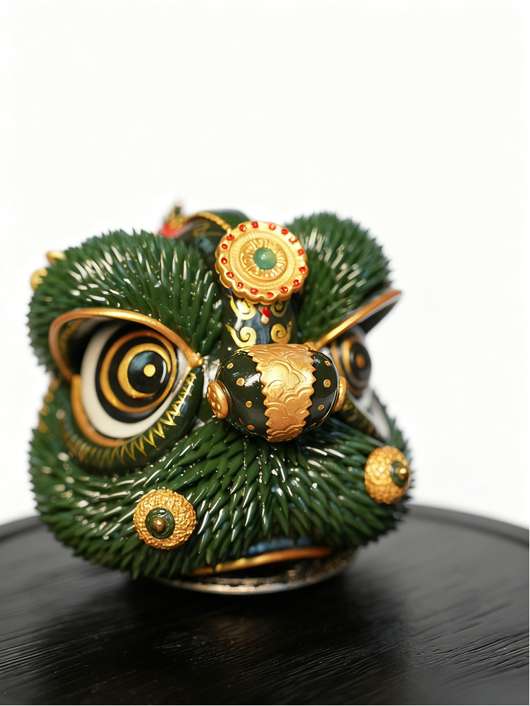 LionSculpture Green 01