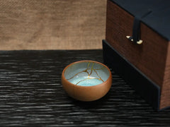 The Amethyst Mist Cup – Golden Kintsugi