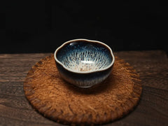 The Celestial Lotus Cup – Kintsugi Galaxy
