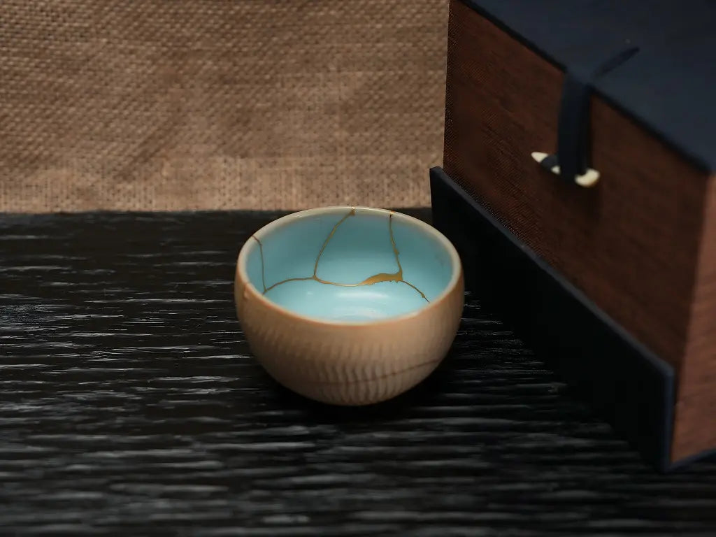 The Earth & Sky Cup – Rustic Kintsugi